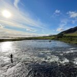 Jasper Pääkkönen Instagram – There could be worse places to be filming a salmon documentary. #laxáíkjós #blanda #laxaiadaldal @icelandair #iceland #atlanticsalmon #flyfishing Iceland