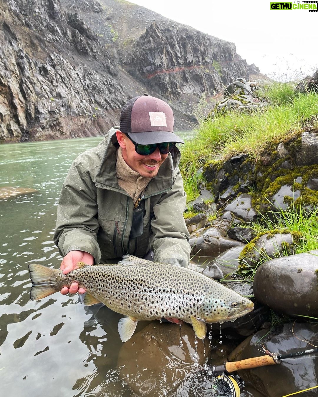 Jasper Pääkkönen Instagram - There could be worse places to be filming a salmon documentary. #laxáíkjós #blanda #laxaiadaldal @icelandair #iceland #atlanticsalmon #flyfishing Iceland