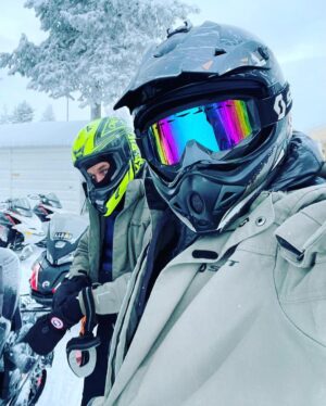 Jasper Pääkkönen Instagram - A blast in Lapland with @travisfimmel doing -25C, frostbites, ice fishing (catch & eat), snowmobiles, aurora hunting at @leviniglut, sauna and ice swimming. #suomifinland #sauna #avantouinti #levilapland #visitlevi #vikings in #valhalla