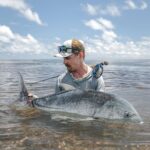 Jasper Pääkkönen Instagram - Farquhar dinosaur! What a day on the water with @cullanashby 📷: @brianchucky #farquharatoll #farquhar @alphonsefishingco @bluesafariseychelles #superflies #discoverearth Farquhar Atoll