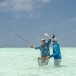 Jasper Pääkkönen Instagram – Fishing for indo pacific permit with two legends, Yvon Chouinard, a front-runner of environmental activism & founder of @patagonia and Alex Quatre, eagle eyed guide extraordinaire. Amazing times on Alphonse. 
.
Photos by @brianchucky for @alphonsefishingco @bluesafariseychelles @keithroseinnesflyfishing @murrayc69 #permitonfly #alphonseisland #superflies