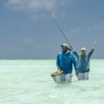 Jasper Pääkkönen Instagram - Fishing for indo pacific permit with two legends, Yvon Chouinard, a front-runner of environmental activism & founder of @patagonia and Alex Quatre, eagle eyed guide extraordinaire. Amazing times on Alphonse. . Photos by @brianchucky for @alphonsefishingco @bluesafariseychelles @keithroseinnesflyfishing @murrayc69 #permitonfly #alphonseisland #superflies