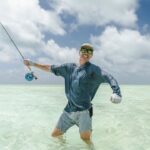 Jasper Pääkkönen Instagram – Fishing for indo pacific permit with two legends, Yvon Chouinard, a front-runner of environmental activism & founder of @patagonia and Alex Quatre, eagle eyed guide extraordinaire. Amazing times on Alphonse. 
.
Photos by @brianchucky for @alphonsefishingco @bluesafariseychelles @keithroseinnesflyfishing @murrayc69 #permitonfly #alphonseisland #superflies