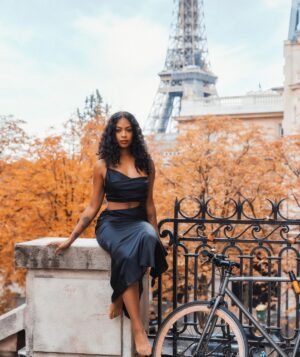 Javicia Leslie Instagram - Just meet me in Paris 🖤