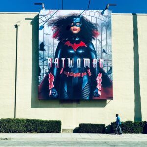 Javicia Leslie Instagram - I used to study my auditions under other people’s billboards! It kept me focused on the future I was creating! Yesterday, I saw this!!!! Like, wow!!! Absolutely unbelievable! I hear you God… and I’m ready to continue to walk in my purpose through your divine light 🖤