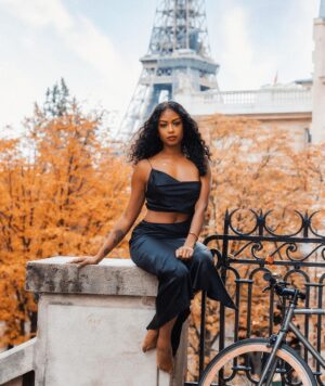 Javicia Leslie Instagram - Just meet me in Paris 🖤