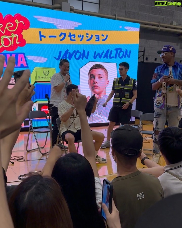 Javon Walton Instagram - Osaka 🇯🇵 was too lit Osaka, Japan