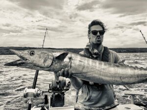 Jay Ryan Instagram - Wahoo! Got one.  #Niue #LandOfPlenty  Dinner is served 🏝