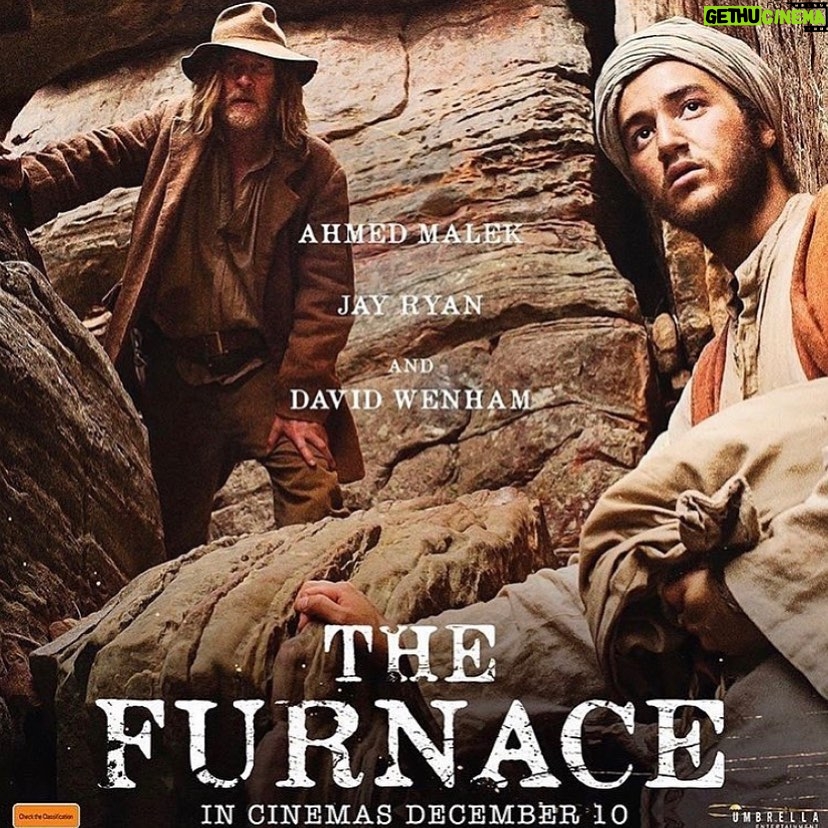 Jay Ryan Instagram - Chookas @thefurnacemovie for tonights Aussie premiere at the @perthfest opening gala! This film is a right gem having had its world premiere at the 2020 @labiennale in Italy.. it was an absolute honour to be a part of this little known story that shines a light on an important time in early Australian history. Kudos to writer/director @rhiodhryk and our leading man @jrmalek // In 🇦🇺 cinemas nationally December 10. #goodasgold @screenaustralia @thekoopco Perth, Western Australia