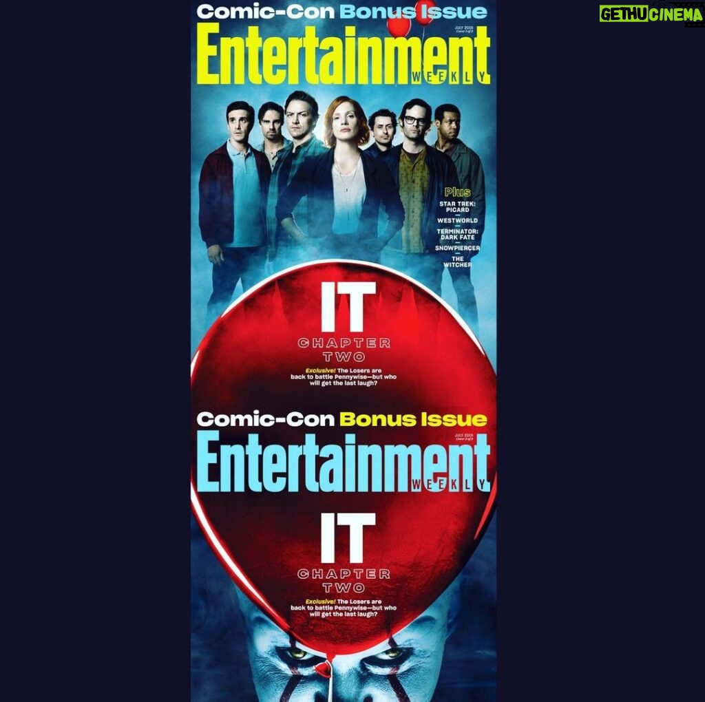 Jay Ryan Instagram - 🤯Head over to EW.Com for the full story.. @itmovieofficial @entertainmentweekly