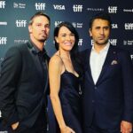Jay Ryan Instagram – Out in the World – last night the cinematic response to the 2007 Tūhoe raids, #MURU landed @tiff_net – written and directed by our fearless leader Tearepa Kahi ✊#CliffCurtis #TameIti @simonekessell @nzfilm @nzrialtomovies