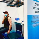 Jay Ryan Instagram - Thank You Aotearoa. 💙 I was nervous as all hell about this, but I can thankfully say its done. Big thanks to all the hardworking nurses & staff rolling it out for our country. #strongertogether #ifyoucando