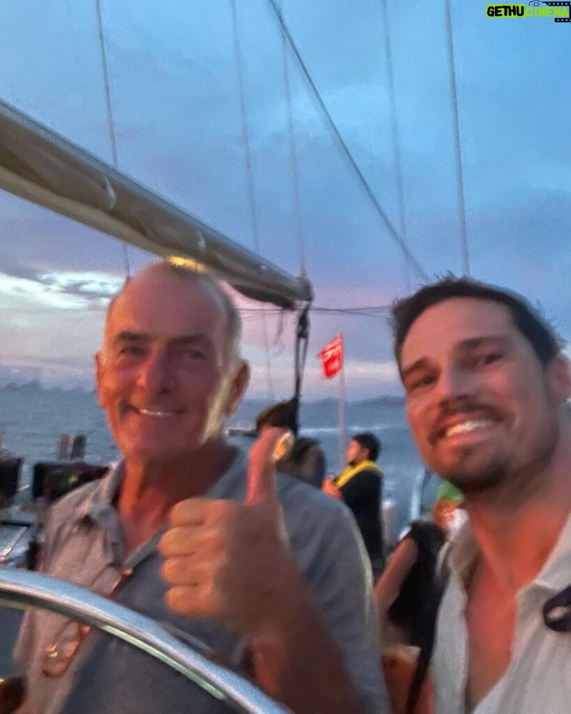 Jay Ryan Instagram - So long ‘Orient Pearl’ aka ‘The Blue’ .. heading to dry land for the rest of shoot. 🙏🎬⛵#paramountplus #theblue Phuket, Thailand