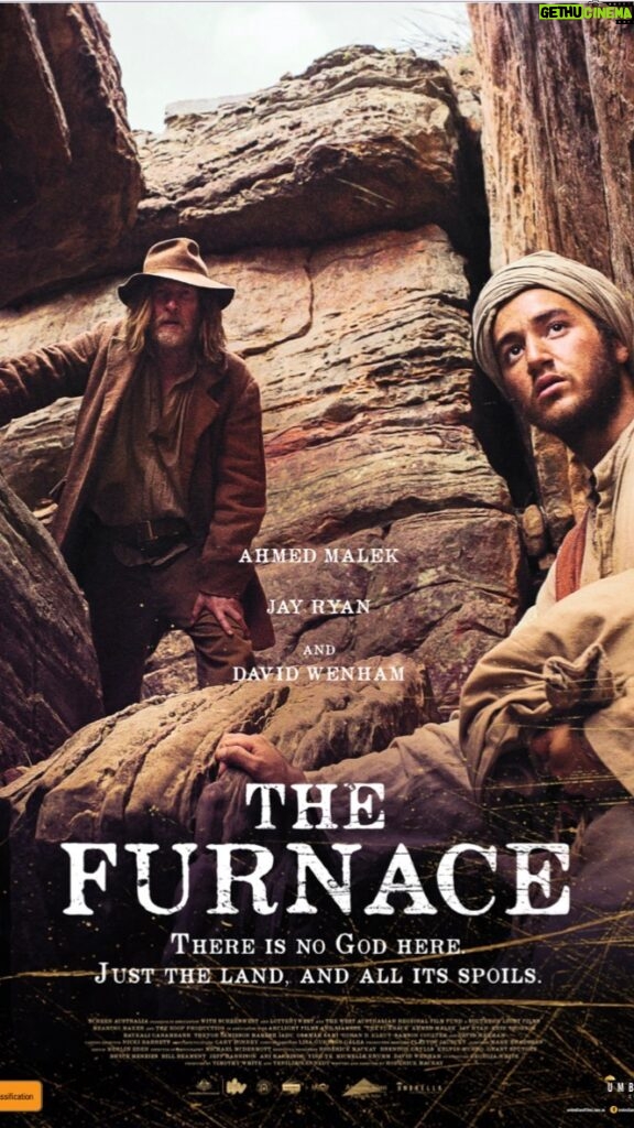 Jay Ryan Instagram - Here it is folks! Coming Soon.. THE FURNACE - with an incredible cast at the helm of writer/director @rhiodhryk @screenaustralia #Cinema #goodasgold ⭐️⭐️⭐️⭐️⭐️