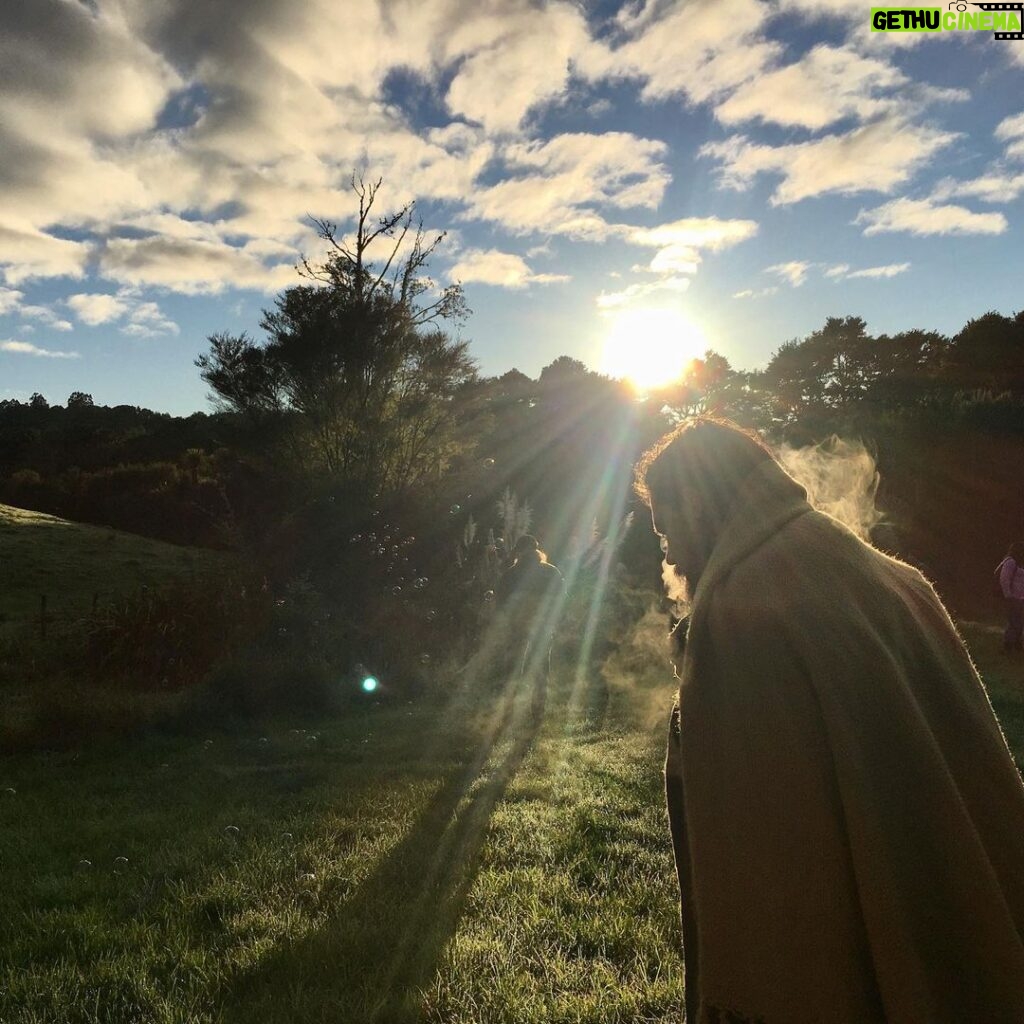 Jay Ryan Instagram - Misty Morning Feels ... #Creamerie #thehillsarealive #NZ