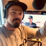 Jay Ryan Instagram - First time out of the house in a while! Back in the sound booth for THE FURNACE film.. hopefully coming to a cinema near you in the not too distant future. It’s a goodie!