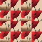 Jay Ryan Instagram - Remembering those who made great sacrifices for our freedoms. Bless.. 🙏#StandAtDawn #ANZAC #poppy #RSA #Rod Emmerson