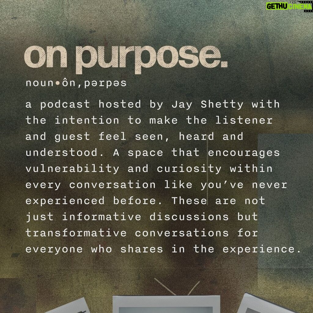Jay Shetty Instagram - ON Purpose is a community that includes each and every one of you. I know some of you listen every day, some every week and I love seeing how you apply the insights into your lives. Your commitment is phenomenal and we’re just getting started. 2024 is YOUR year!