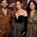 Jay Shetty Instagram - @jlo SO excited for everyone to see your vision come to life. So grateful I got to be a small part of it (tag me when you see my cameo hahah). Watching it for the first time at the premier 2 nights ago was so much fun. This is Me… Now: A Love Story, out now on @primevideo Styled by @ilariaurbinati Grooming by @chousner