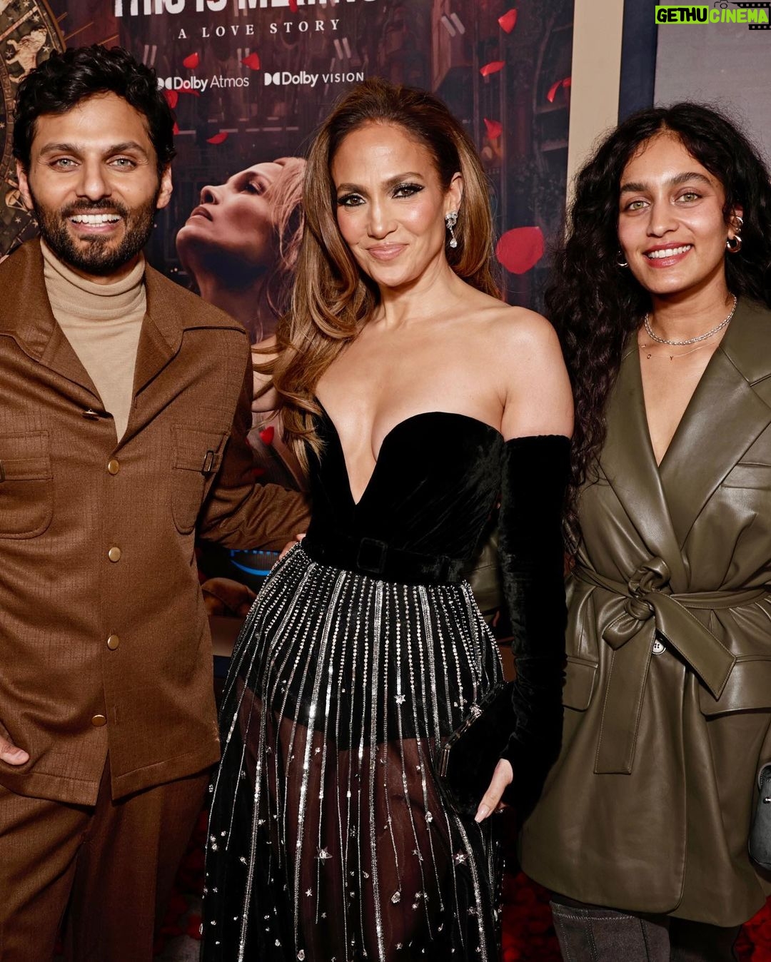 Jay Shetty Instagram - @jlo SO excited for everyone to see your vision come to life. So grateful I got to be a small part of it (tag me when you see my cameo hahah). Watching it for the first time at the premier 2 nights ago was so much fun. This is Me… Now: A Love Story, out now on @primevideo Styled by @ilariaurbinati Grooming by @chousner
