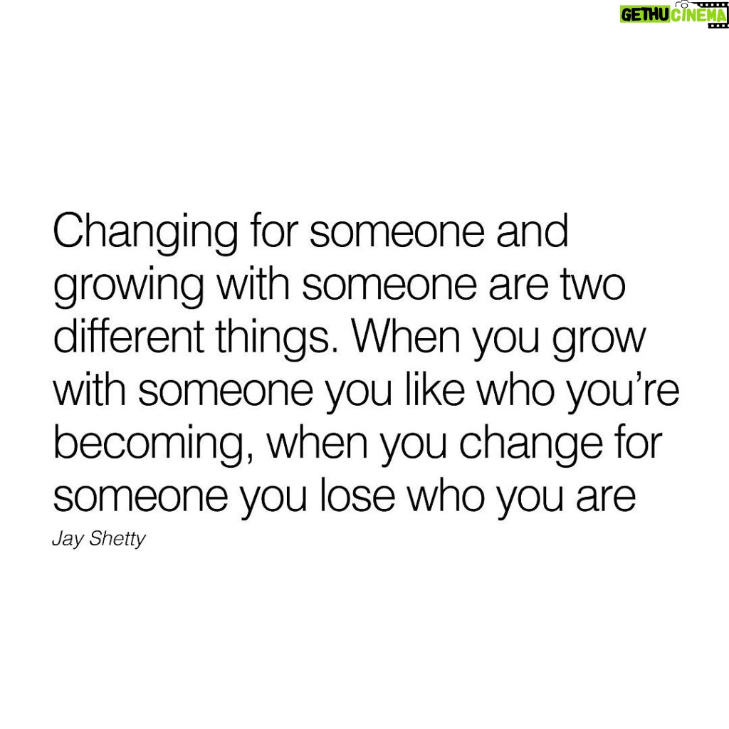 Jay Shetty Instagram - Leave a “YES” below if you agree👇 Understand the difference ❤️