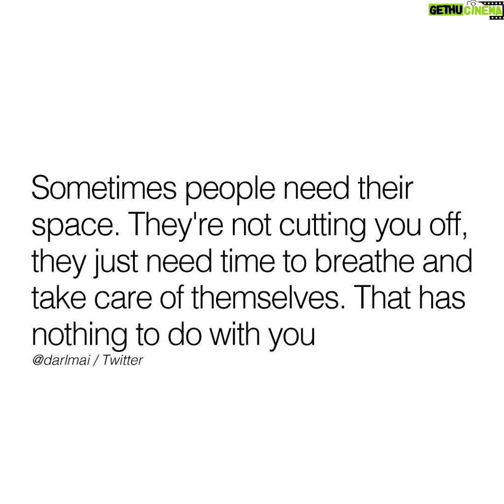 Jay Shetty Instagram - Leave a "YES" below if you've felt this👇 Don't take it personally if someone isn’t including you in every aspect of their life. It's okay to take time to yourself ❤️