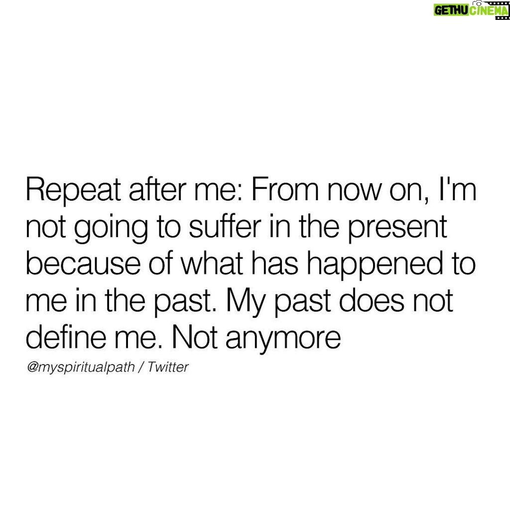 Jay Shetty Instagram - Leave a "YES" below if you're going to do this👇 It can sometimes be easier said than done but it's important we're not letting our past get in the way of our future.