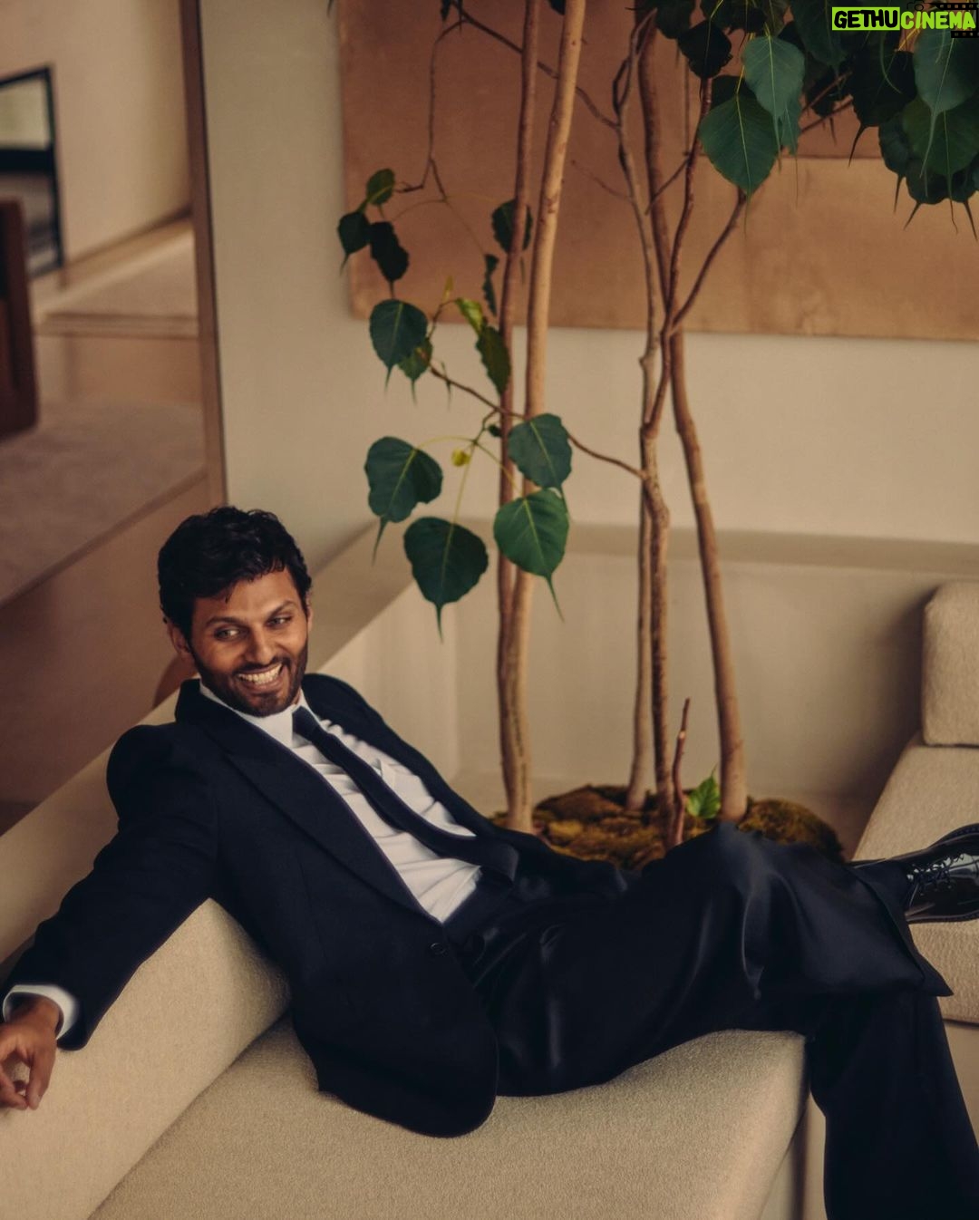 Jay Shetty Instagram - Last night before the Grammys // thanks to the @recordingacademy @fulwell73productions and everyone involved in putting on such an epic show. Truly grateful to have been there to witness it all 🙌🙏 Photos @joshtelles - thank you 🙏 Hair & grooming @chousner Stying @ilariaurbinati Los Angeles, California
