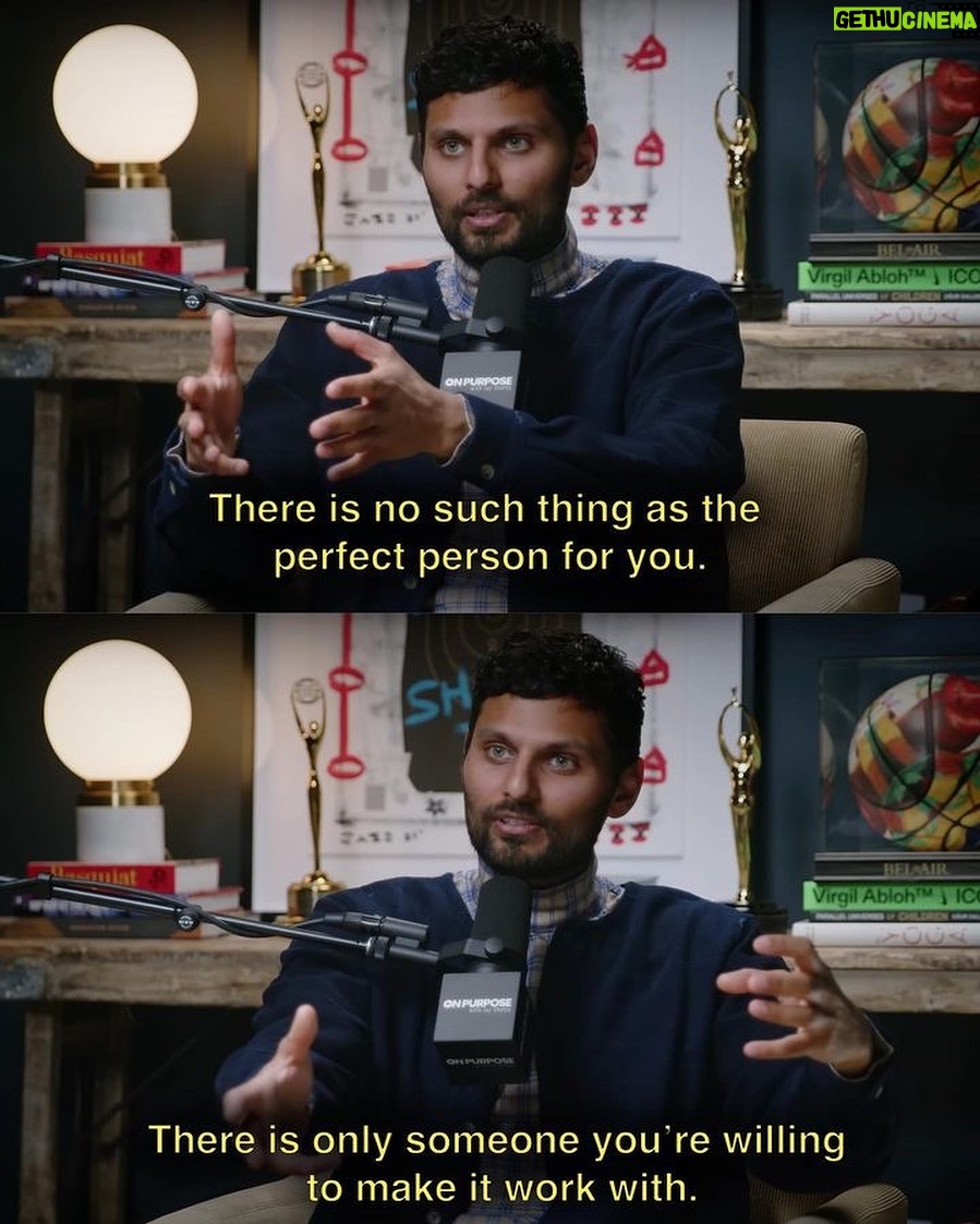 Jay Shetty Instagram - Leave a “YES” below if you agree👇 Remember, there is no perfect person out there just waiting for you to find them, every relationship is going to take work. It’s all about finding the person you’re willing to put in that work with ❤️