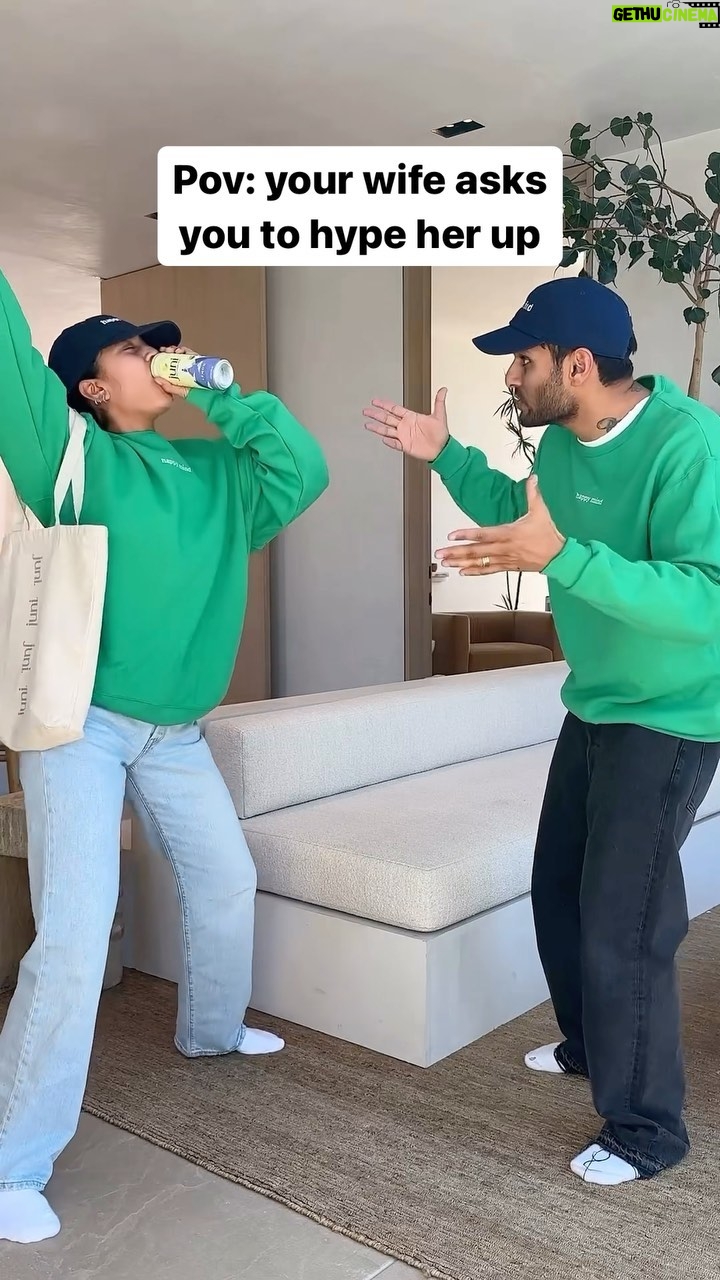 Jay Shetty Instagram - POV: @drinkjuni gives you all the energy you need π Jokes aside, @drinkjuni is my go to podcast pick me up thats healthy for you! 4 flavors. 5 calories. 0 sugar. Taste 10/10 π Try it today at drinkjunj.com and get 20% off using code βJAY20β