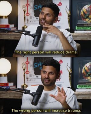 Jay Shetty Instagram - Tag someone that needs to hear this👇 Relationships can be tough but that doesn’t mean they should cause harm and create more bad than good.