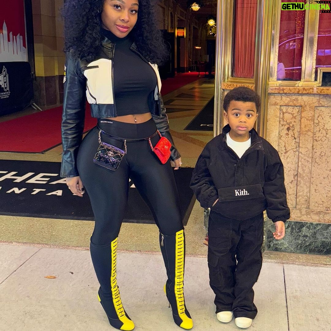 Jayda Cheaves Instagram - Cool mom, fly son duo ❤️ The Fox Theatre