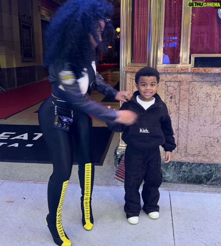 Jayda Cheaves Instagram - Cool mom, fly son duo ❤️ The Fox Theatre