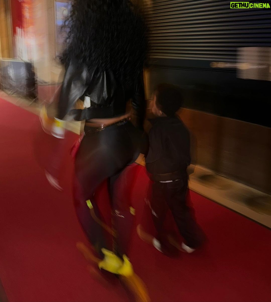 Jayda Cheaves Instagram - Cool mom, fly son duo ❤️ The Fox Theatre