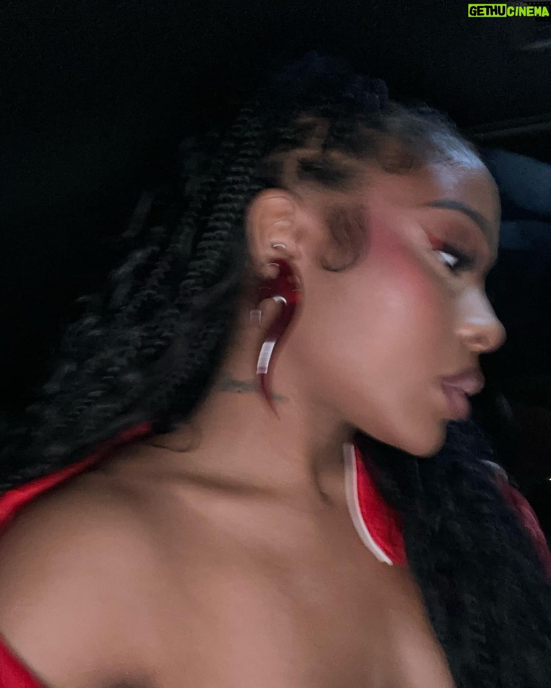 Jayda Cheaves Instagram - A pretty lil thanggggg🌶️ Dress @prettylittlething Los Angeles, California