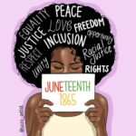 Jazz Raycole Instagram – To all my brothers and sisters of color, happy #Juneteenth! 🖤