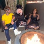 Jazz Raycole Instagram – “He knows how to play. Itty. Bitty. Baby.” 👻🎃💀#bellatrixlestrange #harrypotter