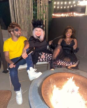 Jazz Raycole Instagram - “He knows how to play. Itty. Bitty. Baby.” 👻🎃💀#bellatrixlestrange #harrypotter