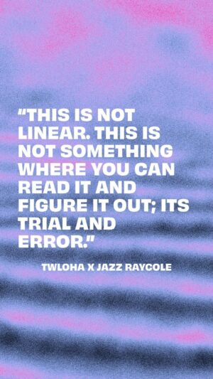 Jazz Raycole Instagram - Coping with anxiety takes time—go easy on yourself! There is no perfect formula for navigating your own mental health; it only matters that you keep trying.

Thank you @jraycole for sharing your story with honesty and being a voice of hope.