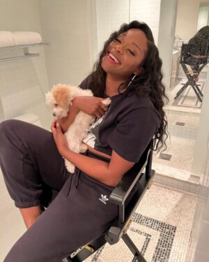 Jazz Raycole Instagram - Just borrowing this lil one… I swear 😜