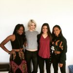 Jazz Raycole Instagram - Meet some of the girls of #vanity So blessed to work with such amazing people. See u girls soon! 😘 @alliemarieevans @alexfrnka @karrueche @vanityseries @stylehaul