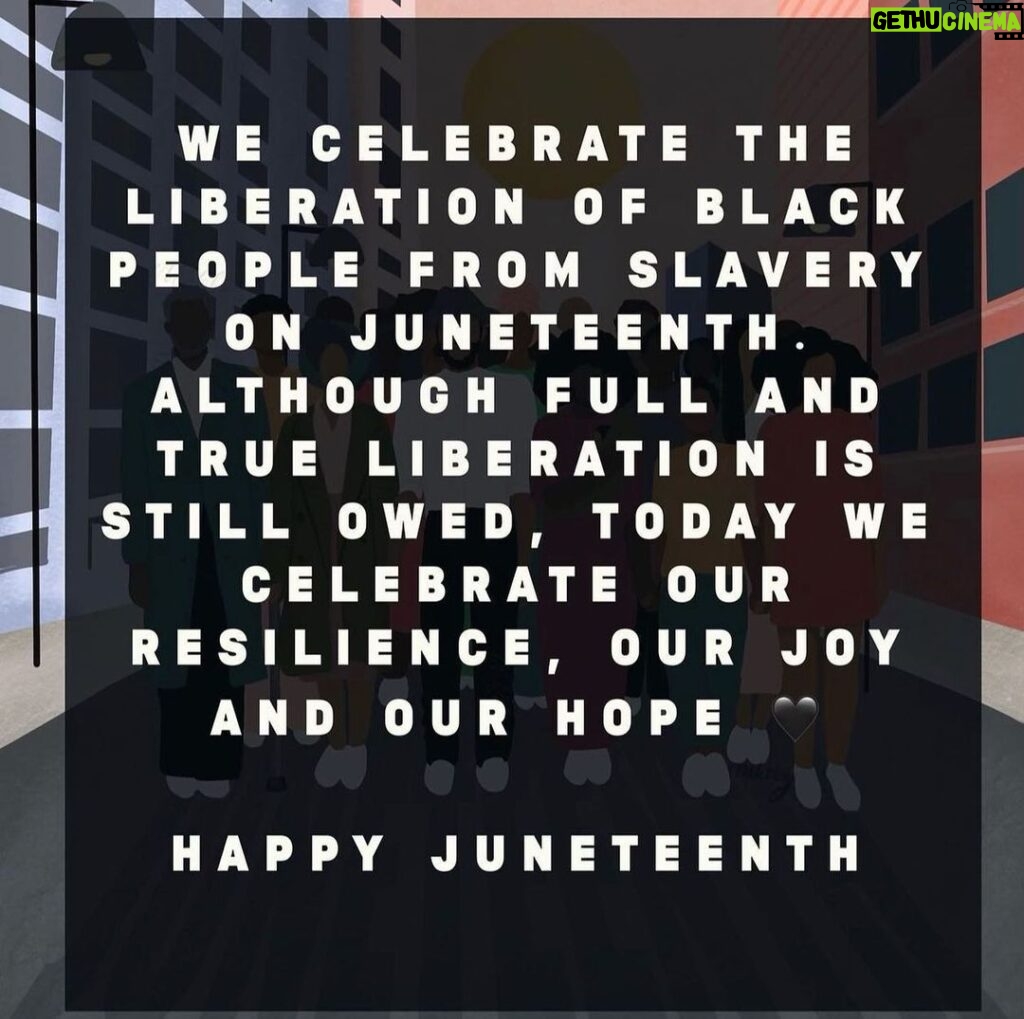 Jazz Raycole Instagram - To all my brothers and sisters of color, happy #Juneteenth! 🖤