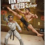 Jean-Claude Van Damme Instagram - Van Damme sparring with Waleed & Sylver @wf.figures @shaolinjaa @crike99art #JCVD
