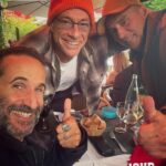 Jean-Claude Van Damme Instagram - David Charhon, director of #TheLastMercenary, and Patrick Goavec, my agent. #JCVD