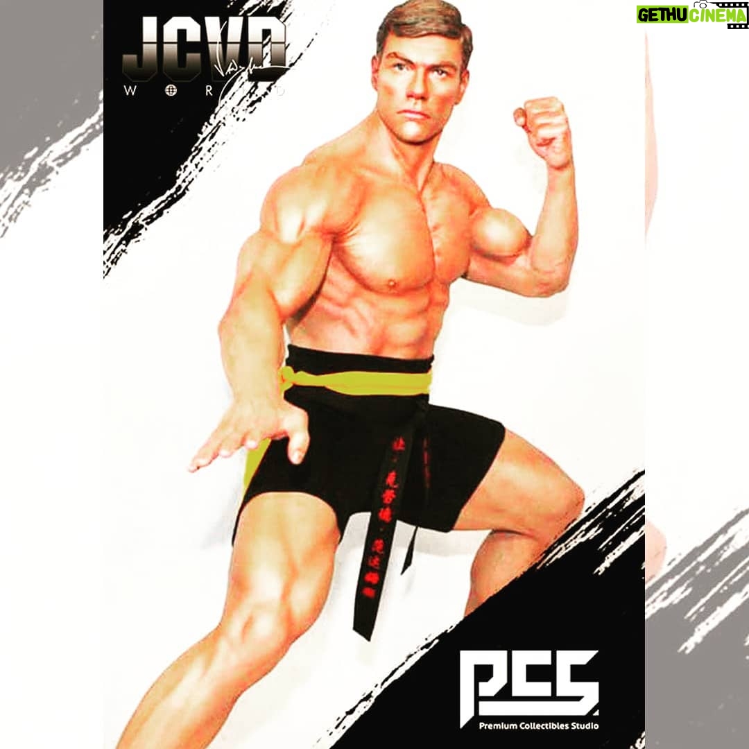 Jean-Claude Van Damme Instagram - Prototype paint for the new 1:3rd scale JCVD™ Tribute Statue by PCS! Pre-orders will be up, soon. #jcvd #jeanclaudevandamme #vandamme #martialarts #jcvdworld #karate #kickboxing #kungfu #mma #fitness #collectpcs #pcs