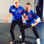 Jean-Marc Généreux Instagram - Bravo « Les Bleus » Belle victoire !!! France 27 - 13 Nouvelle-Zélande !!! Nous Sommes le #xvdefrance + 2 ( Me and Chris ) La photo, c’est un Petit souvenir de 2015…Mais toujours aussi amoureux !!! @tf1 @rugbyworldcup @francerugby #RWC2023 #unispourunrêve & @lechrismarques