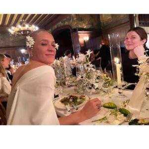 Jeanne Tripplehorn Instagram - Congratulations @chloessevigny and @sinisamackovic ⁣
⁣
What a joy to bask in the glow of your magical nuptials⁣
⁣
Here’s to a lifetime of love ⁣
⁣
and dancing 🤍🤍⁣
⁣
⁣
⁣
⁣
2. 📷 @nlyonne⁣
⁣
3. 📷 @briannalcapozzi⁣
⁣