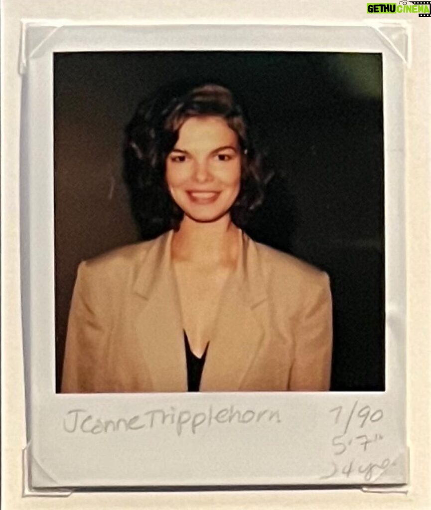Jeanne Tripplehorn Instagram - Audition polaroid from legendary casting director director Marion Dougherty featured in Stories of Cinema exhibit. Thank you @academymuseum #tbt