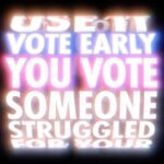 Jeanne Tripplehorn Instagram - It’s #nationalvoterregistrationday⁣ ⁣ REPOST from @JennyHolzerstudio⁣ ⁣ We are less than 50 days from November 3rd! Think you might be registered already? Check your voter status at WWW.YOUVOTE.VOTE #NVRD⁣ ⁣ Text: Susan B. Anthony⁣ Animation: Seth Brau