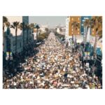 Jeanne Tripplehorn Instagram - It was a beautiful day in the neighborhood yesterday! Power walk. #blacklivesmatter⁣ ⁣ ⁣ 1st 📷 @yakooza Hollywood